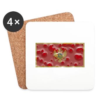 Montenegro Montenegro - Coasters (set of 4) - white - Front
