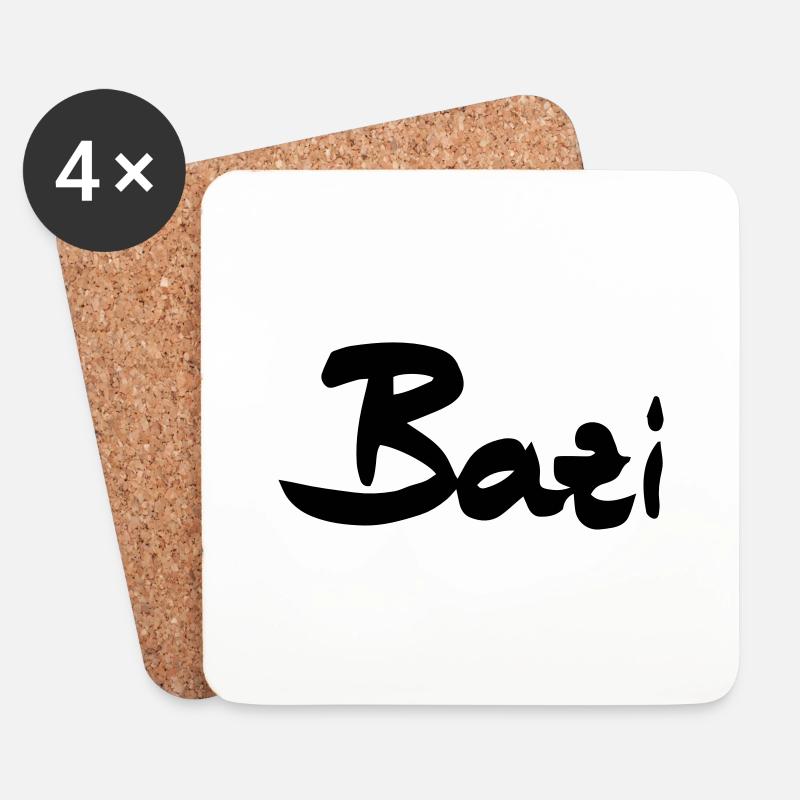 Bazi - Untersetzer (4er-Set) - Weiß