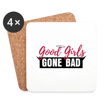 Good Girls Gone Bad - Untersetzer (4er-Set) - Weiß - Vorne