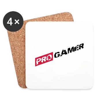 eSport Pro Gamer - Dessous de verre (lot de 4) - blanc - Devant