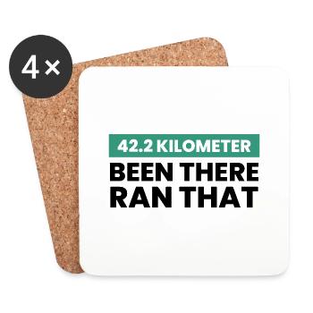 Triathlon Marathon - Coasters (set of 4) - white - Front