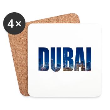 Dubai - Coasters (set of 4) - white - Front