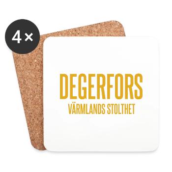 Degerfors - Coasters (set of 4) - white - Front