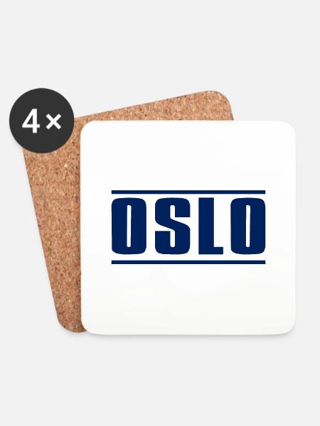 Oslo - Untersetzer (4er-Set) - Weiß