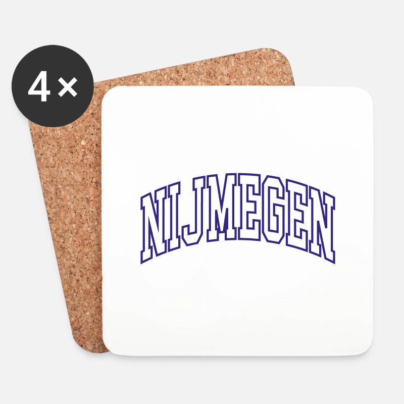 Nijmegen - Untersetzer (4er-Set) - Weiß