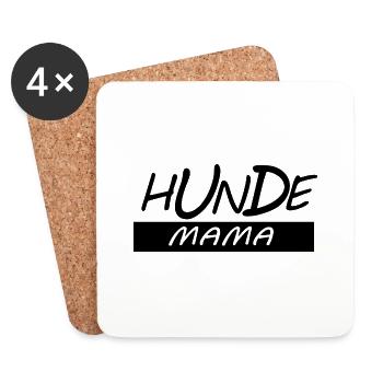 Hund Dog - Coasters (set of 4) - white - Front
