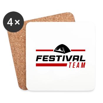 Festival Team - Coasters (set of 4) - white - Front