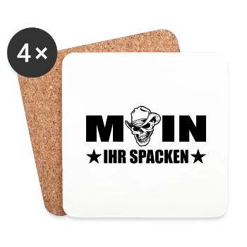 Moin - Untersetzer (4er-Set) - Weiß - Vorne