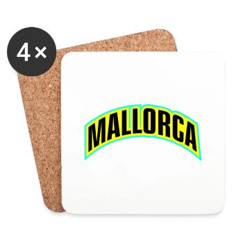 Mallorca Font - Coasters (set of 4) - white - Front