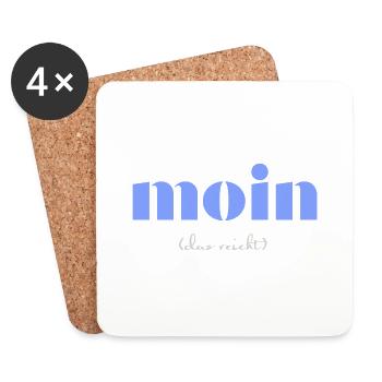 Hello - Coasters (set of 4) - white - Front
