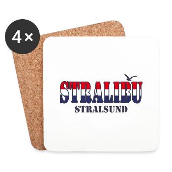 STRALIBU - Untersetzer (4er-Set) - Weiß - Vorne