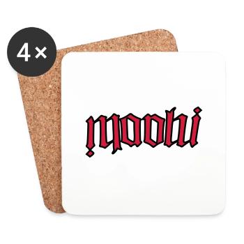 maohi - Dessous de verre (lot de 4) - blanc - Devant
