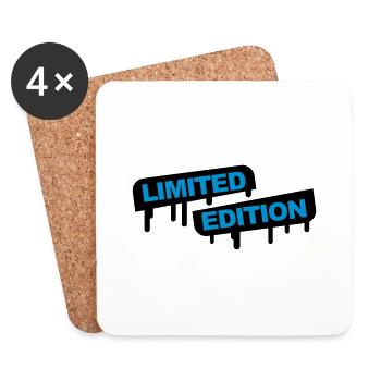 Limited Edition Graffiti - Dessous de verre (lot de 4) - blanc - Devant