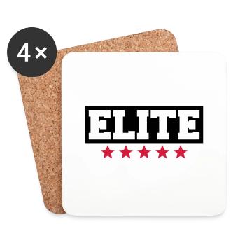 Elite - Coasters (set of 4) - white - Front