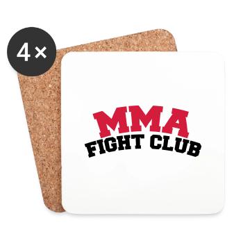 mma_fight_club_2 - Coasters (set of 4) - white - Front