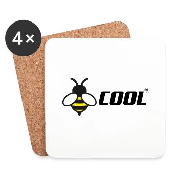 Bee Cool - Untersetzer (4er-Set) - Weiß - Vorne