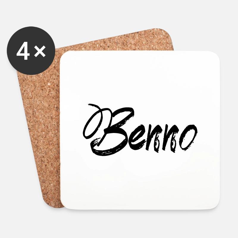 Benno - Untersetzer (4er-Set) - Weiß