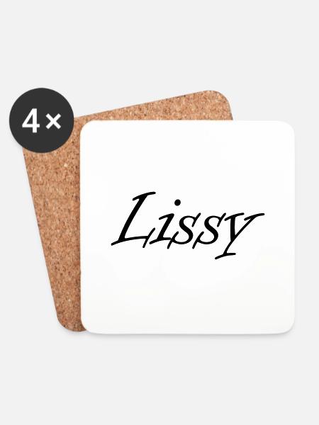 Lissy - Coasters (set of 4) - white