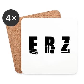 Erzgebirge meine Heimat - Untersetzer (4er-Set) - Weiß - Vorne