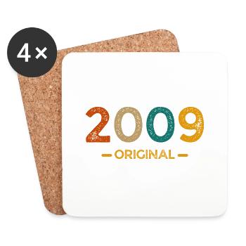 2009 original - Coasters (set of 4) - white - Front