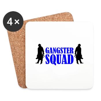 gangster squad - Untersetzer (4er-Set) - Weiß - Vorne