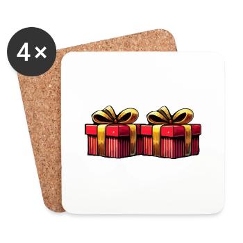 Gifts - Coasters (set of 4) - white - Front