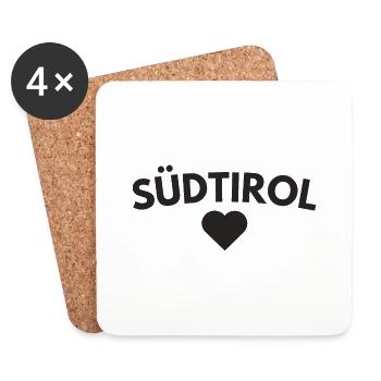 South Triplet - Coasters (set of 4) - white - Front
