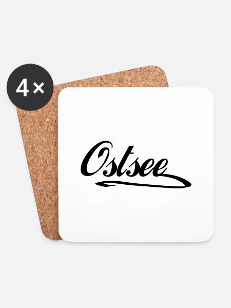 Baltic - Coasters (set of 4) - white