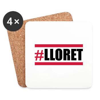 lloret design - Untersetzer (4er-Set) - Weiß - Vorne