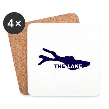 THE LAKE - Coasters (set of 4) - white - Front