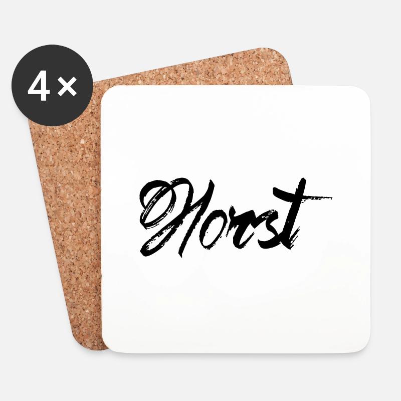 Horst - Untersetzer (4er-Set) - Weiß