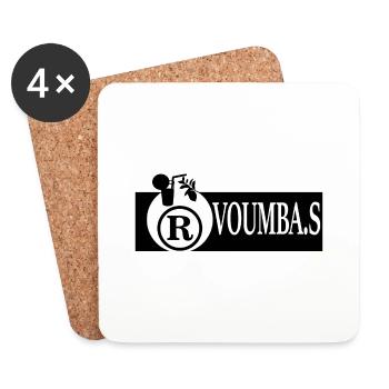 VOUMBA.S JUS - Dessous de verre (lot de 4) - blanc - Devant