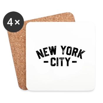 NEW YORK CITY VINTAGE D’OCCASION - Dessous de verre (lot de 4) - blanc - Devant