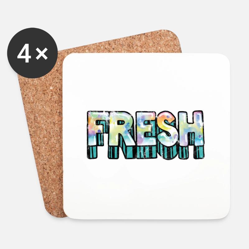 Fresh - Untersetzer (4er-Set) - Weiß