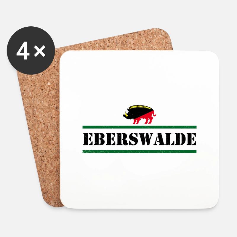 Eberswalde - Untersetzer (4er-Set) - Weiß