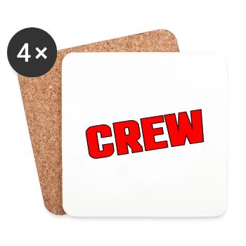Crew - Coasters (set of 4) - white - Front
