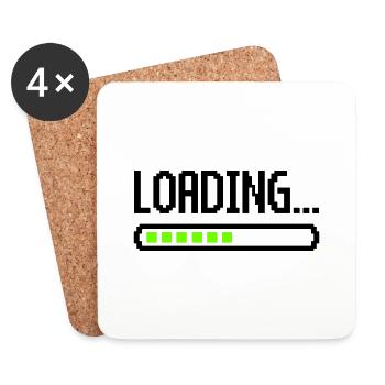 Loading - Coasters (set of 4) - white - Front