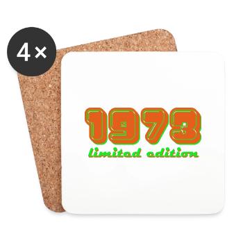 1973 - limited edition - Coasters (set of 4) - white - Front