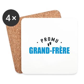 Promu Grand Frère Annonce Grossesse - Dessous de verre (lot de 4) - blanc - Devant