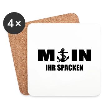 Moin - Untersetzer (4er-Set) - Weiß - Vorne