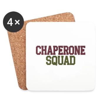 Chaperone Squad 16 - Untersetzer (4er-Set) - Weiß - Vorne