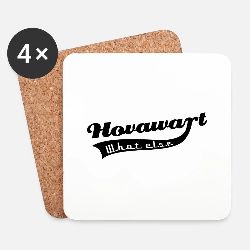 Hovawart - Untersetzer (4er-Set) - Weiß