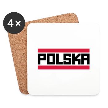 polksa - Untersetzer (4er-Set) - Weiß - Vorne