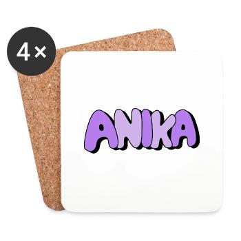 Anika - Untersetzer (4er-Set) - Weiß - Vorne