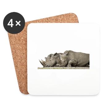 Nashon - Coasters (set of 4) - white - Front