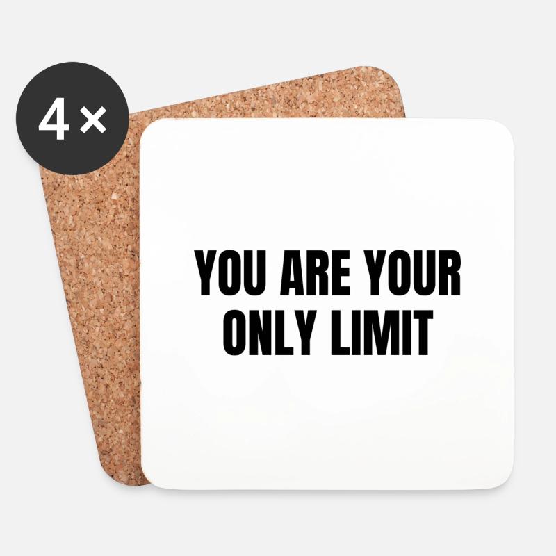 Limit - Untersetzer (4er-Set) - Weiß
