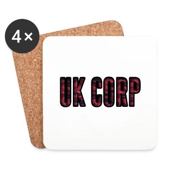 United Kingdom - Coasters (set of 4) - white - Front