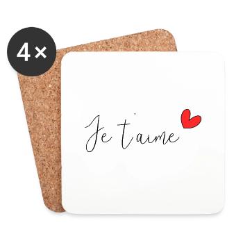 CHRISTMAS. YEAR. ANNIVERSARY. RETIREMENT. DAD. MAMAM. - Coasters (set of 4) - white - Front