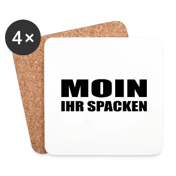 Moin - Untersetzer (4er-Set) - Weiß - Vorne