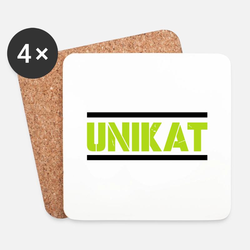 unikat - Untersetzer (4er-Set) - Weiß